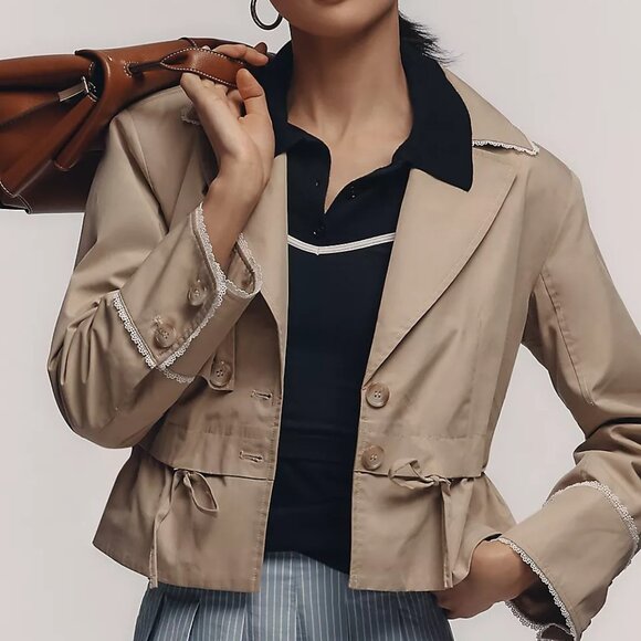 Sam Edelman Jackets & Blazers - Sam Edelman Gina Convertible Trench Jacket - NWT